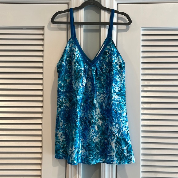 Oscar de la Renta Pink Label satin pajama set - Picture 3 of 3